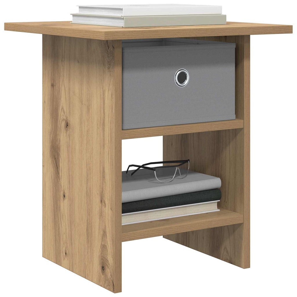 Nachttisch 2 pcs Artisan-Eiche 41 x 40 x 45 cm Holzwerkstoff