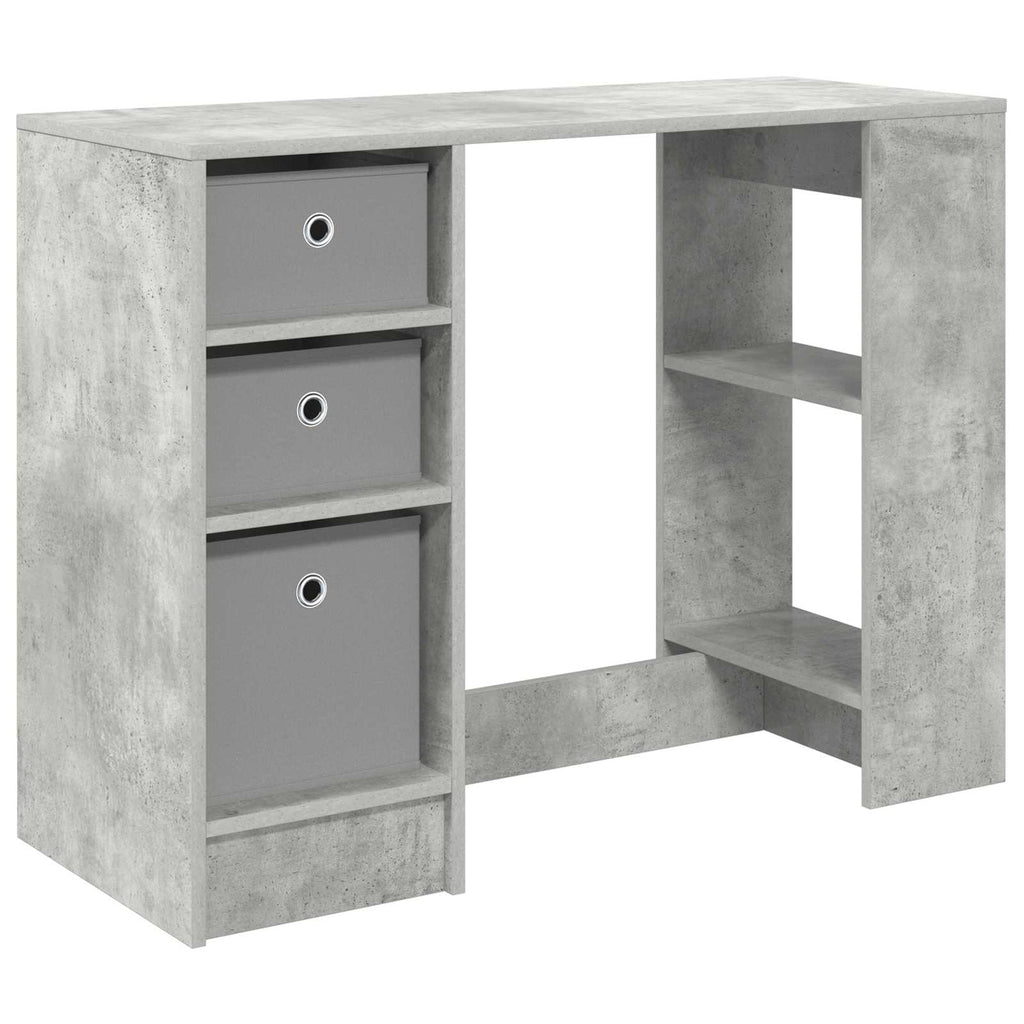 Schreibtisch Beton Grau 100 x 40 x 75 cm Holzwerkstoff