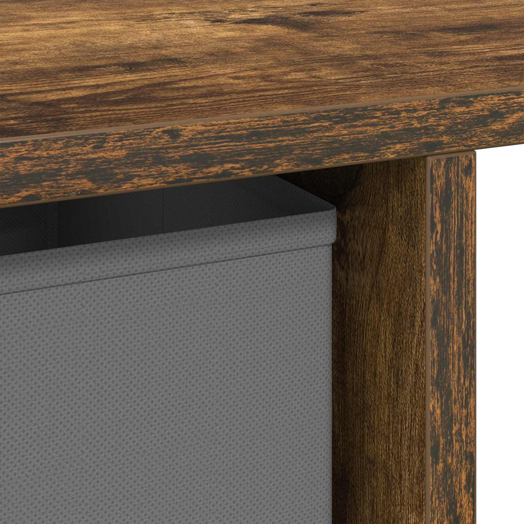 Schreibtisch Geräucherte Eiche 100 x 40 x 75 cm Holzwerkstoff