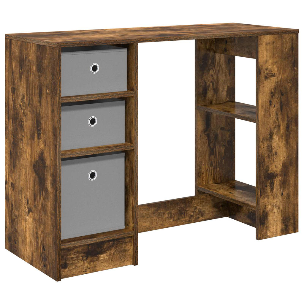 Schreibtisch Geräucherte Eiche 100 x 40 x 75 cm Holzwerkstoff