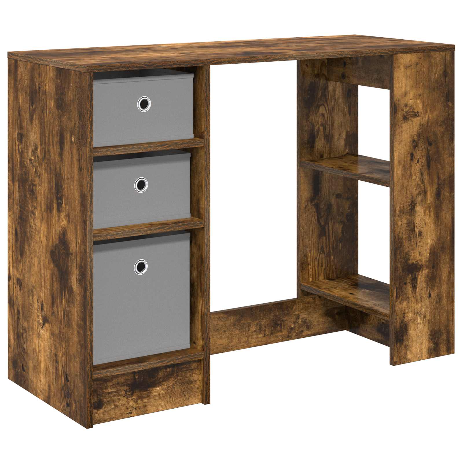 Schreibtisch Geräucherte Eiche 100 x 40 x 75 cm Holzwerkstoff