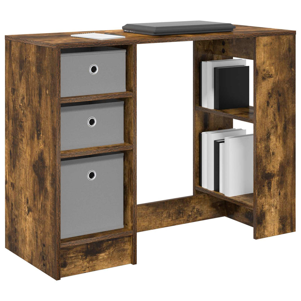 Schreibtisch Geräucherte Eiche 100 x 40 x 75 cm Holzwerkstoff
