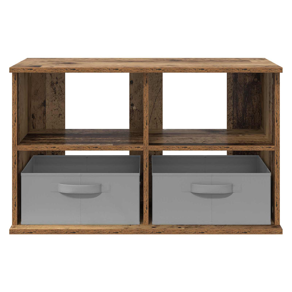 TV-Ständer mit Schubladen Altholz 79 x 40 x 48 cm