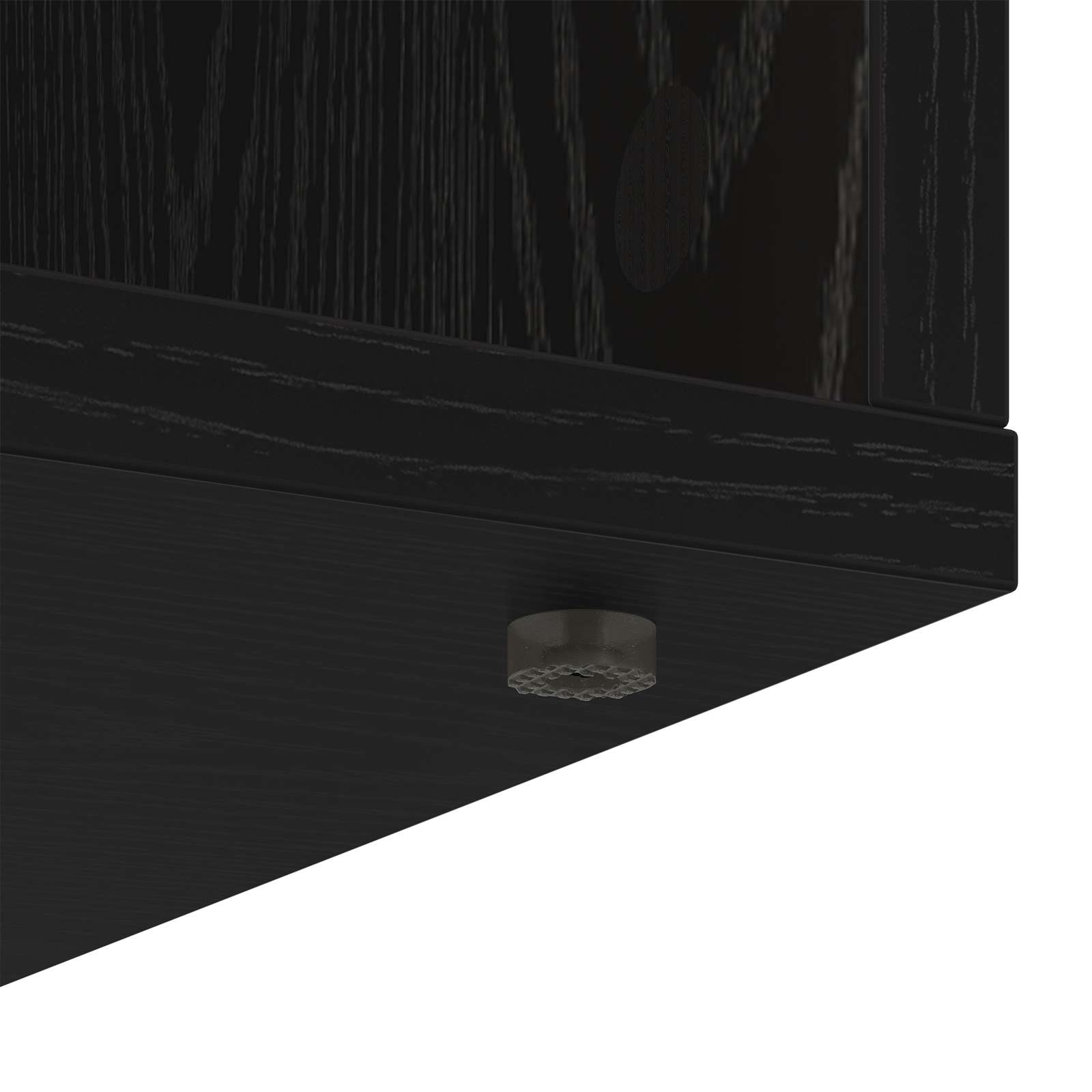 Sideboard mit Schubladen Schwarz Eichen-Optik 60 x 33,5 x 84 cm