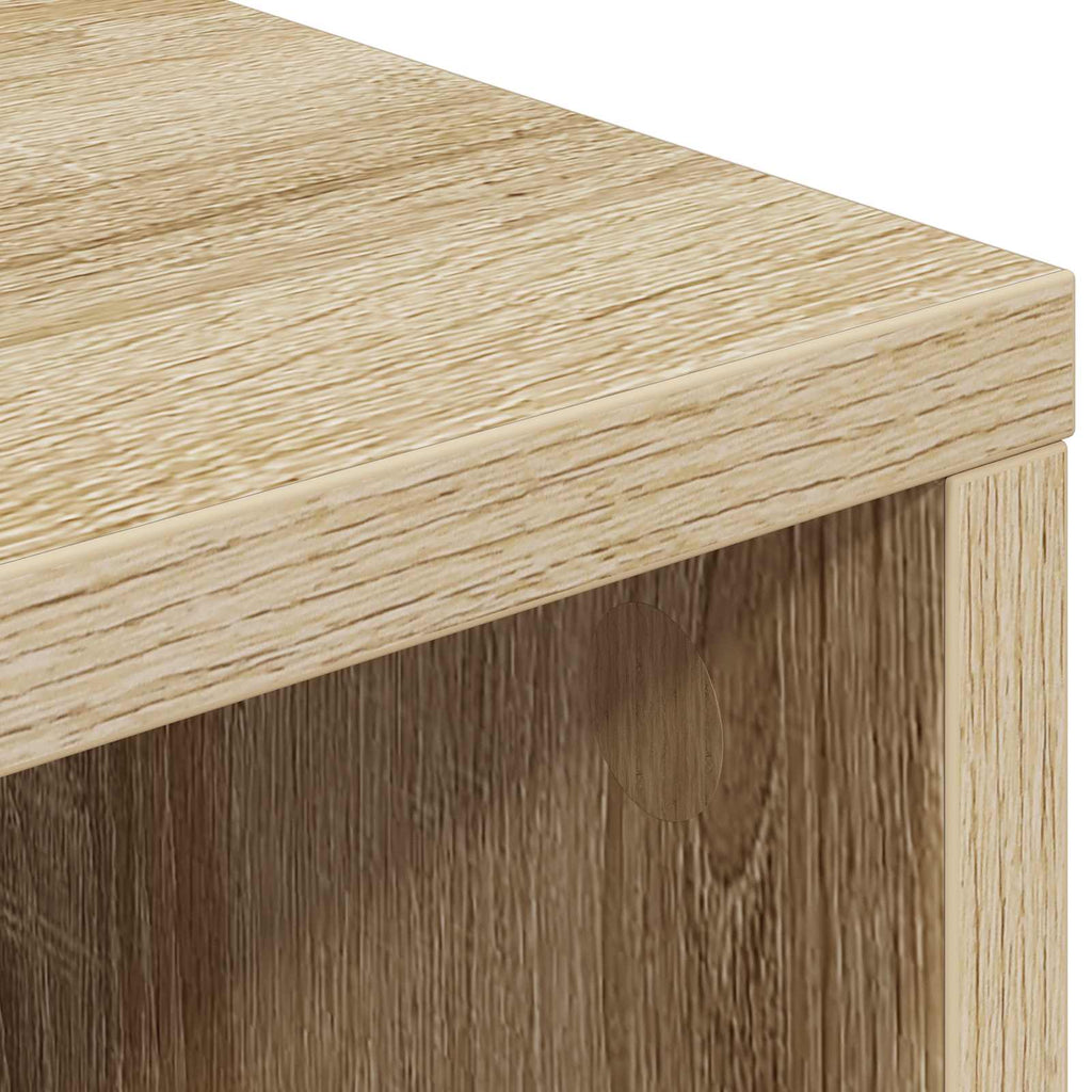 Sideboard mit Schubladen Sonoma-Eiche 60 x 33,5 x 84 cm