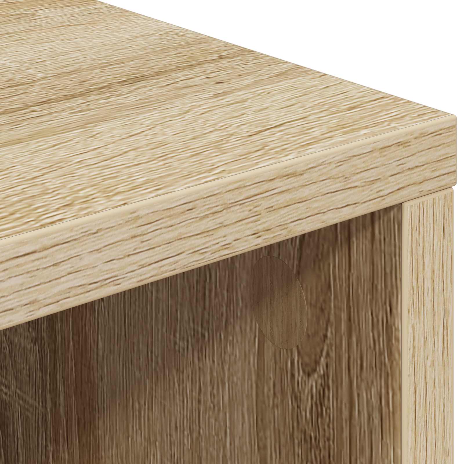 Sideboard mit Schubladen Sonoma-Eiche 60 x 33,5 x 84 cm