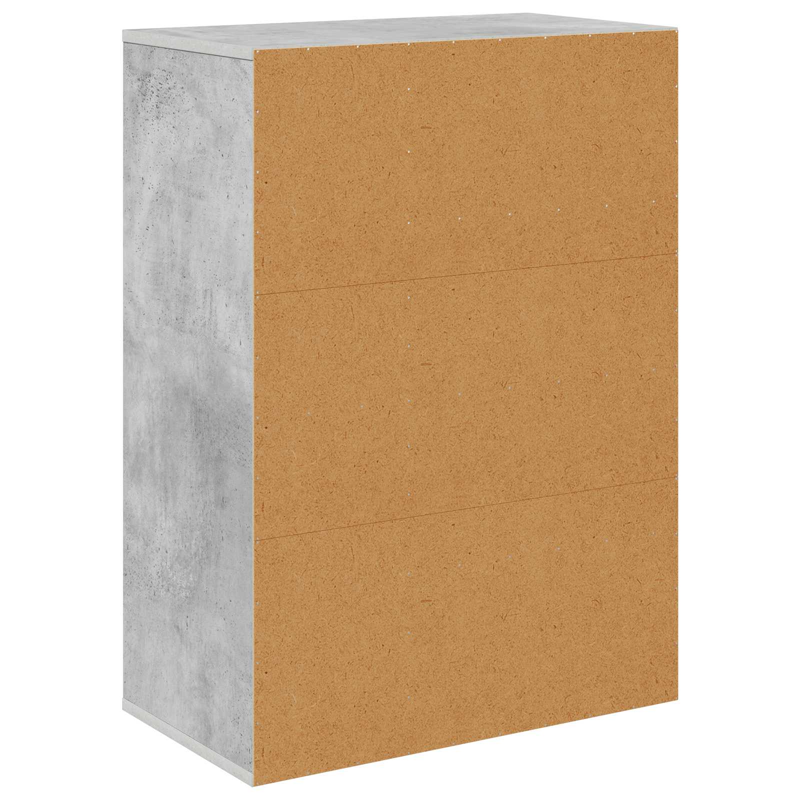 Sideboard mit Schubladen Beton Grau 60 x 33,5 x 84 cm