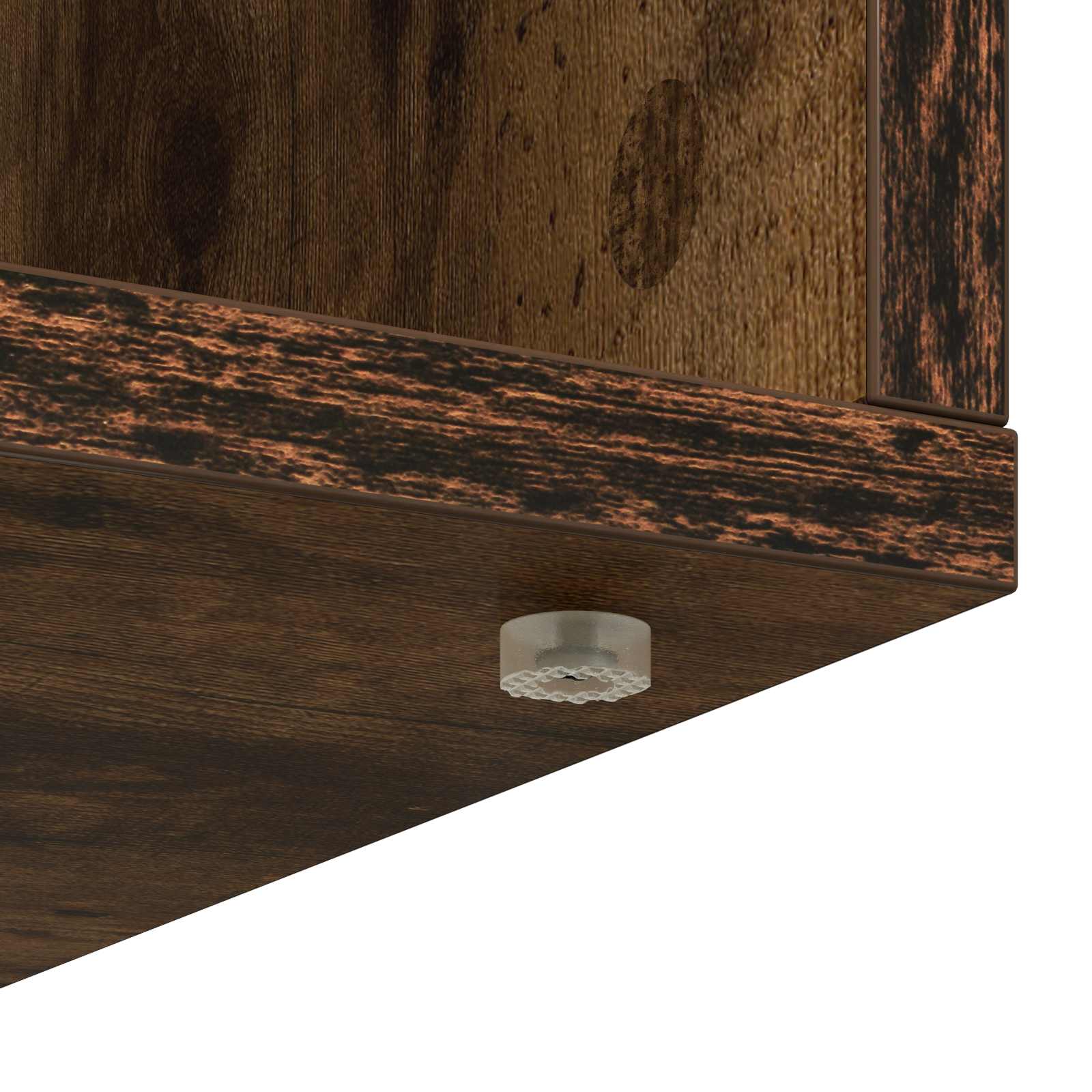 Sideboard mit Schubladen Geräucherte Eiche 60 x 33,5 x 84 cm