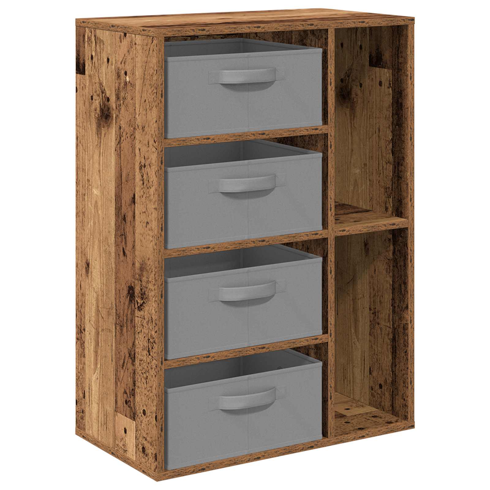 Sideboard mit Schubladen Altholz 60 x 33,5 x 84 cm