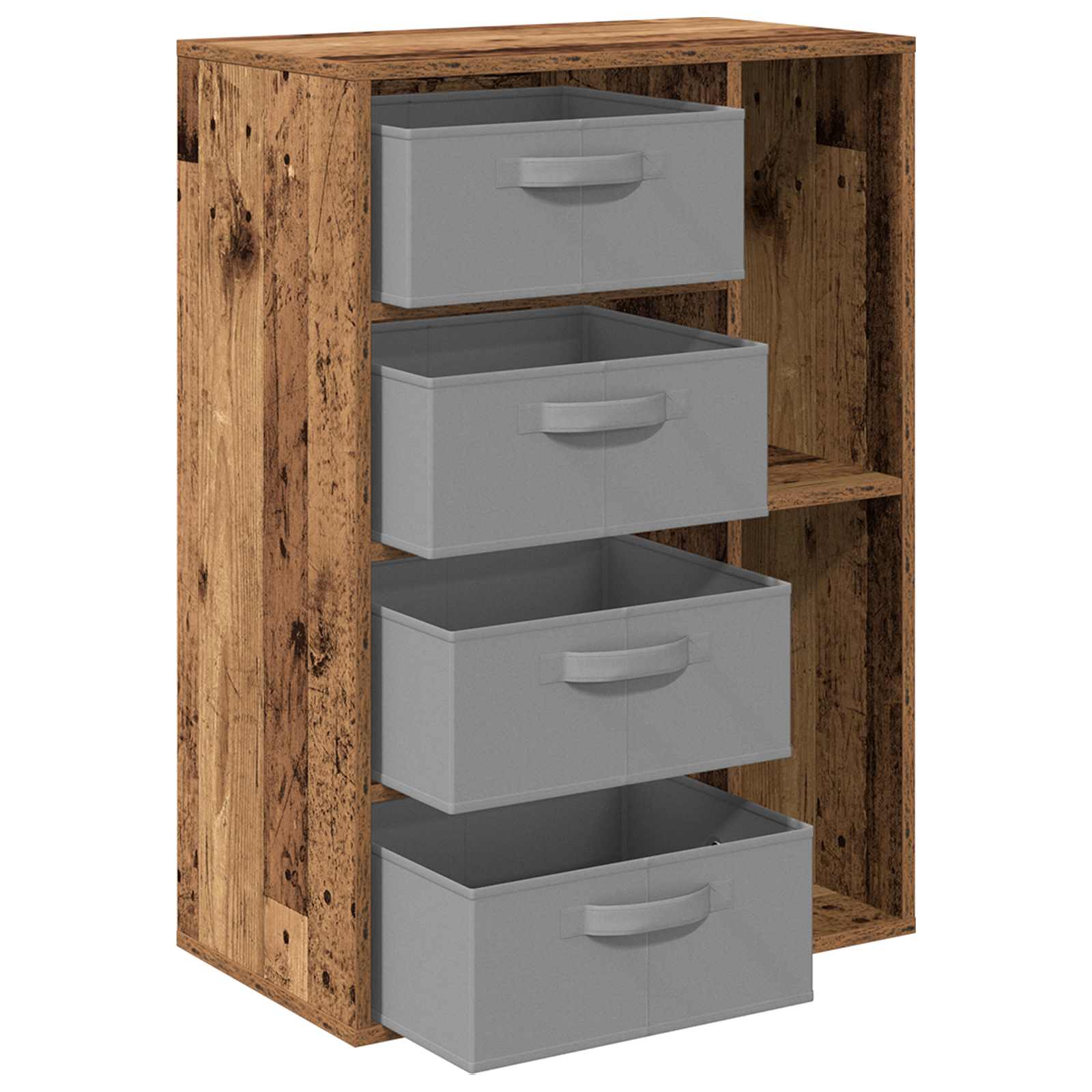 Sideboard mit Schubladen Altholz 60 x 33,5 x 84 cm