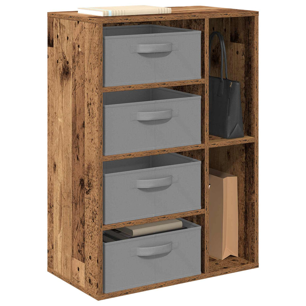 Sideboard mit Schubladen Altholz 60 x 33,5 x 84 cm