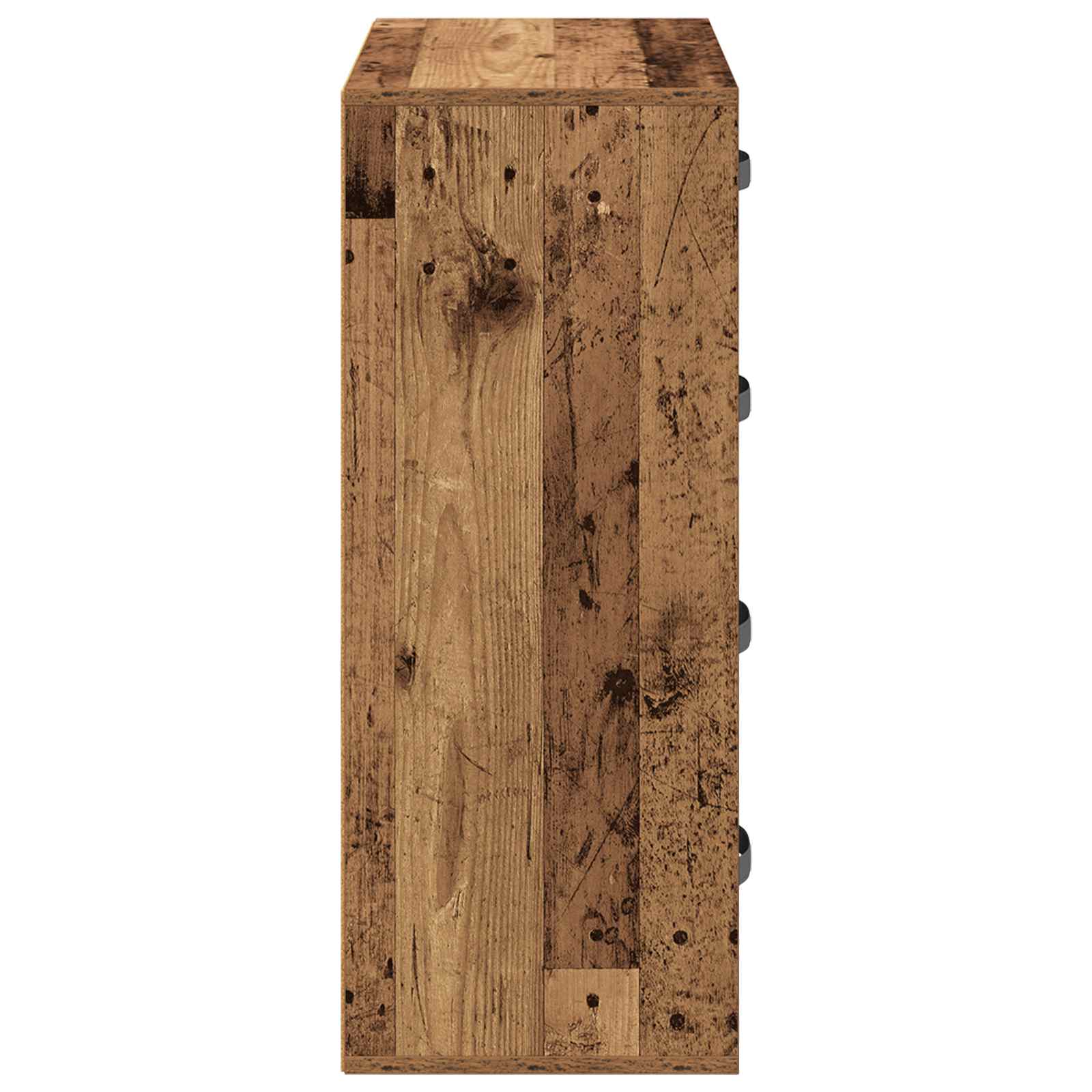 Sideboard mit Schubladen Altholz 60 x 33,5 x 84 cm