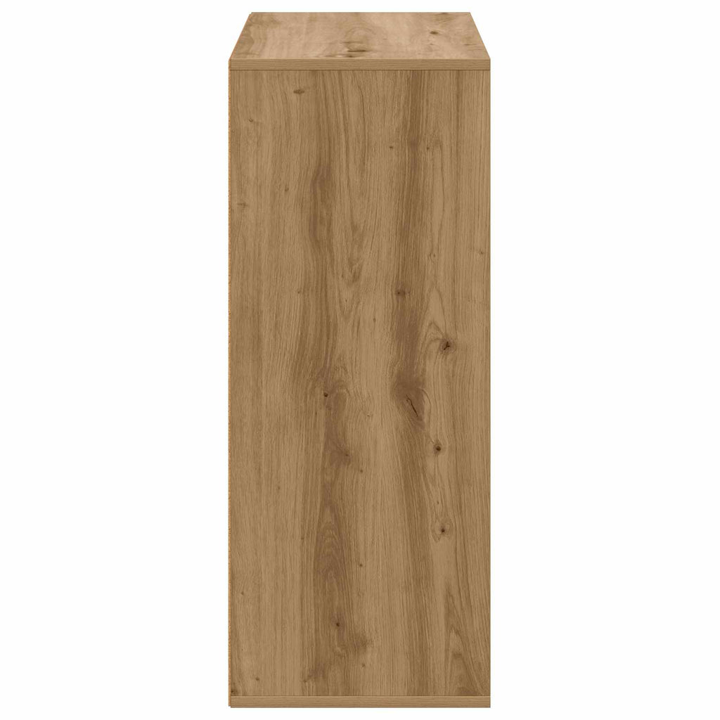 Sideboard mit Schubladen Artisan-Eiche 60 x 33,5 x 84 cm