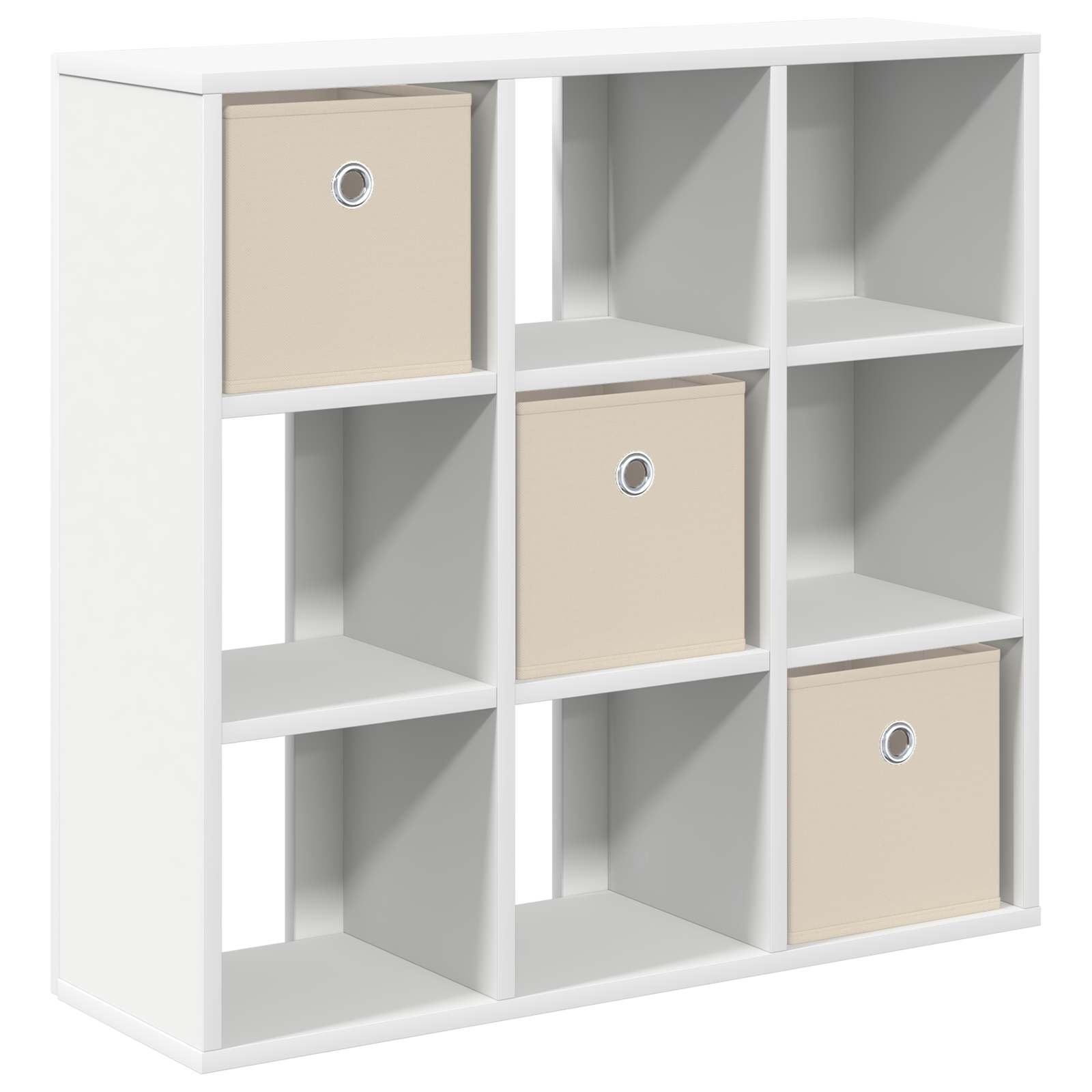 Sideboard mit Schubladen Weiß 73,5 x 24 x 69,5 cm