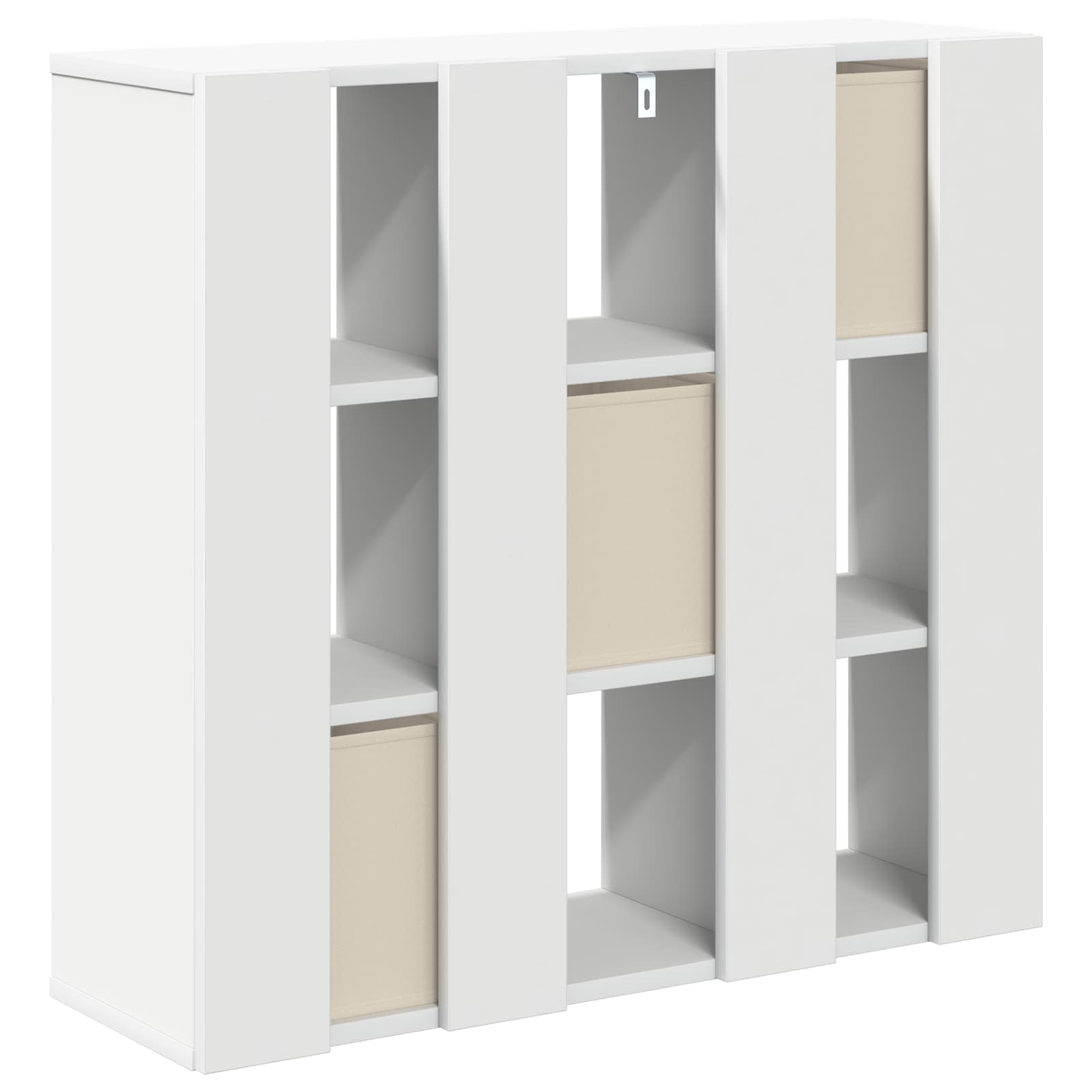 Sideboard mit Schubladen Weiß 73,5 x 24 x 69,5 cm