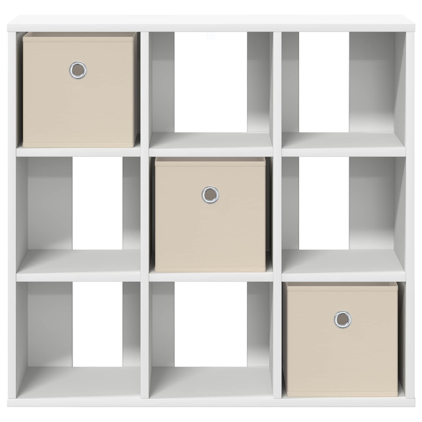 Sideboard mit Schubladen Weiß 73,5 x 24 x 69,5 cm