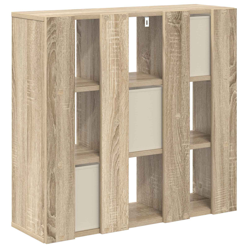 Sideboard mit Schubladen Sonoma-Eiche 73,5 x 24 x 69,5 cm