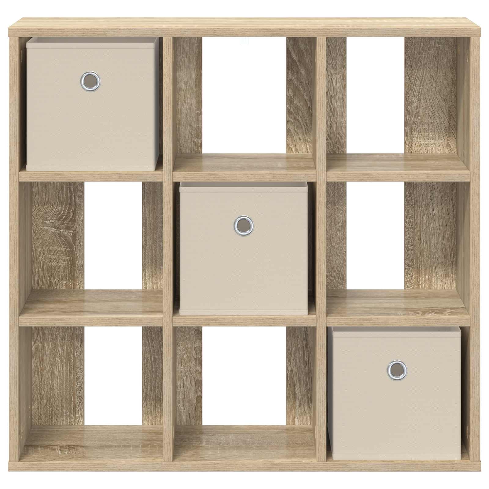 Sideboard mit Schubladen Sonoma-Eiche 73,5 x 24 x 69,5 cm