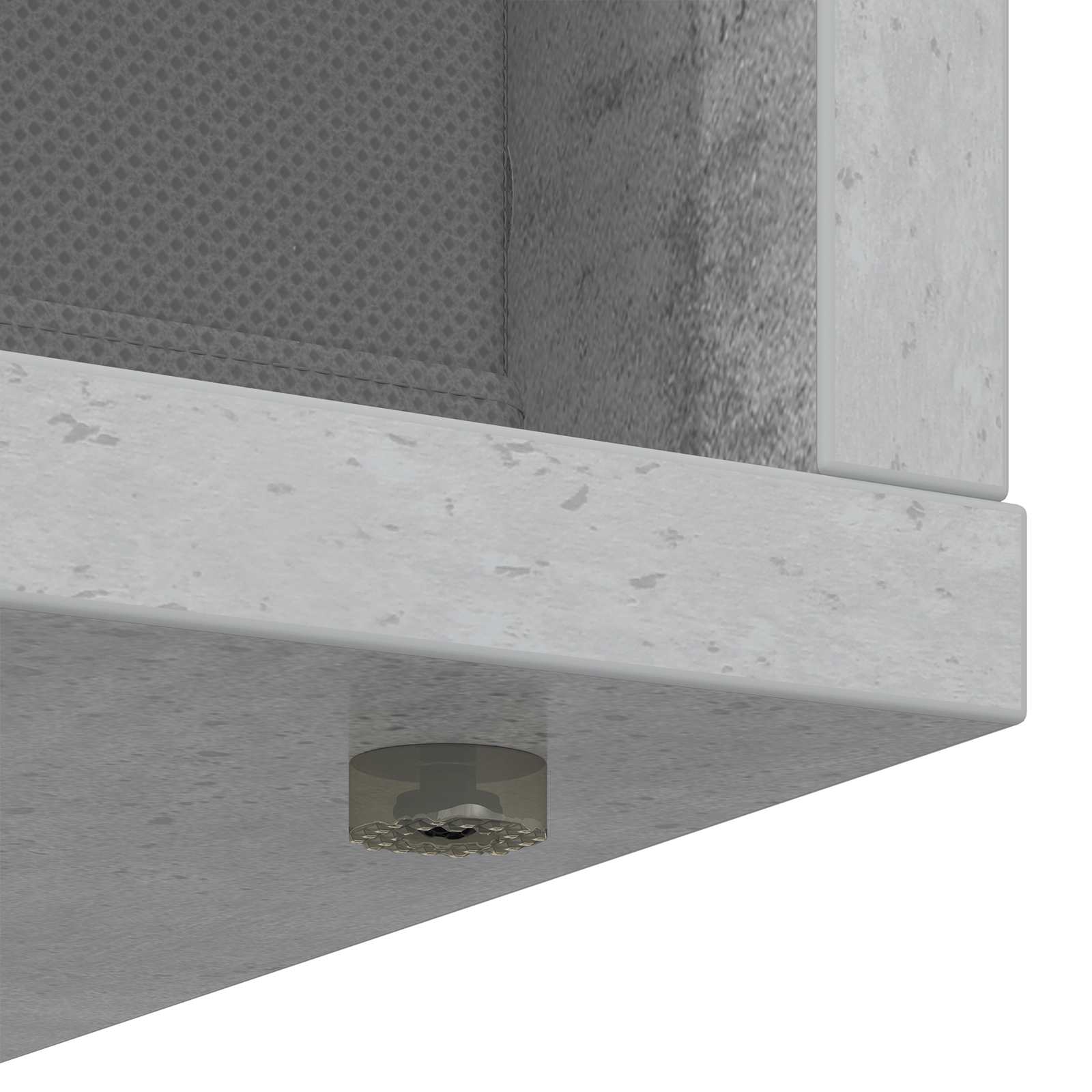 Sideboard mit Schubladen Beton Grau 73,5 x 24 x 69,5 cm