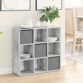 Sideboard mit Schubladen Beton Grau 73,5 x 24 x 69,5 cm