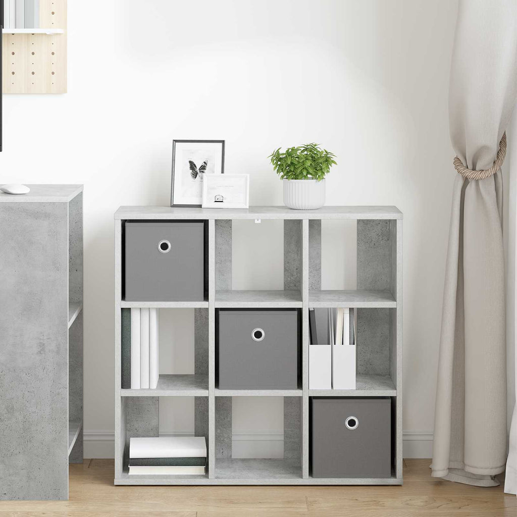 Sideboard mit Schubladen Beton Grau 73,5 x 24 x 69,5 cm