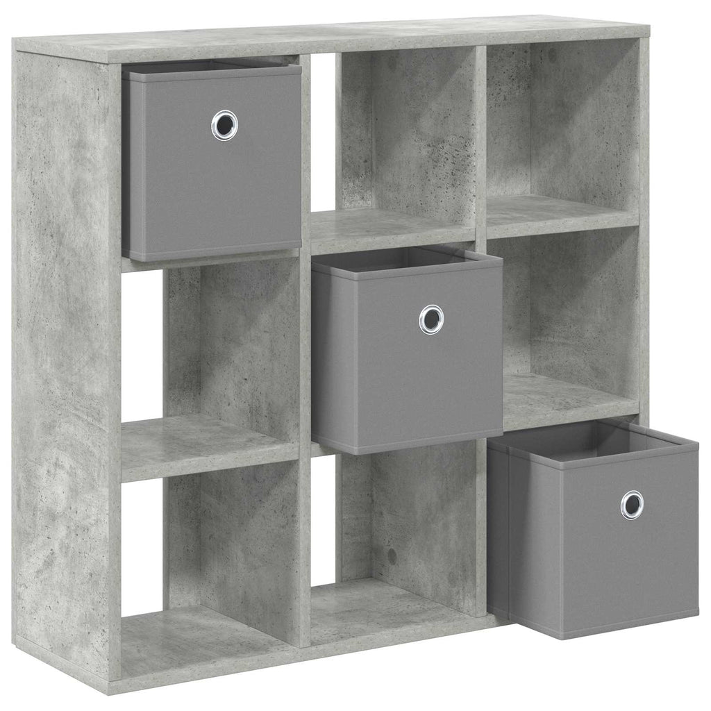 Sideboard mit Schubladen Beton Grau 73,5 x 24 x 69,5 cm