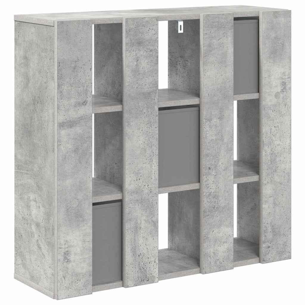 Sideboard mit Schubladen Beton Grau 73,5 x 24 x 69,5 cm