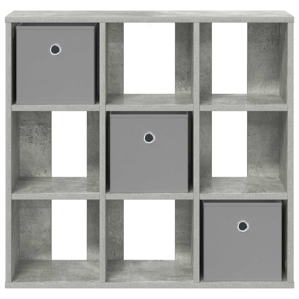 Sideboard mit Schubladen Beton Grau 73,5 x 24 x 69,5 cm