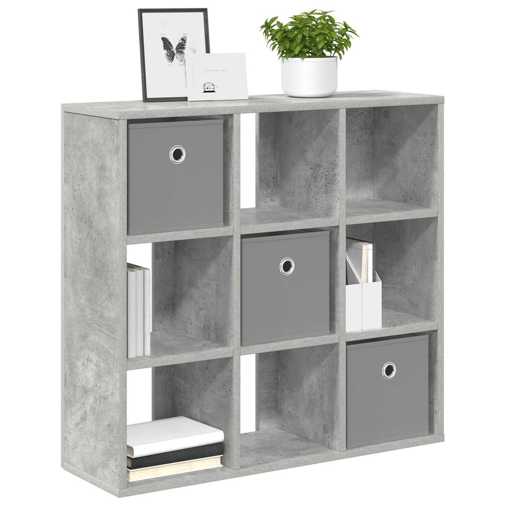 Sideboard mit Schubladen Beton Grau 73,5 x 24 x 69,5 cm