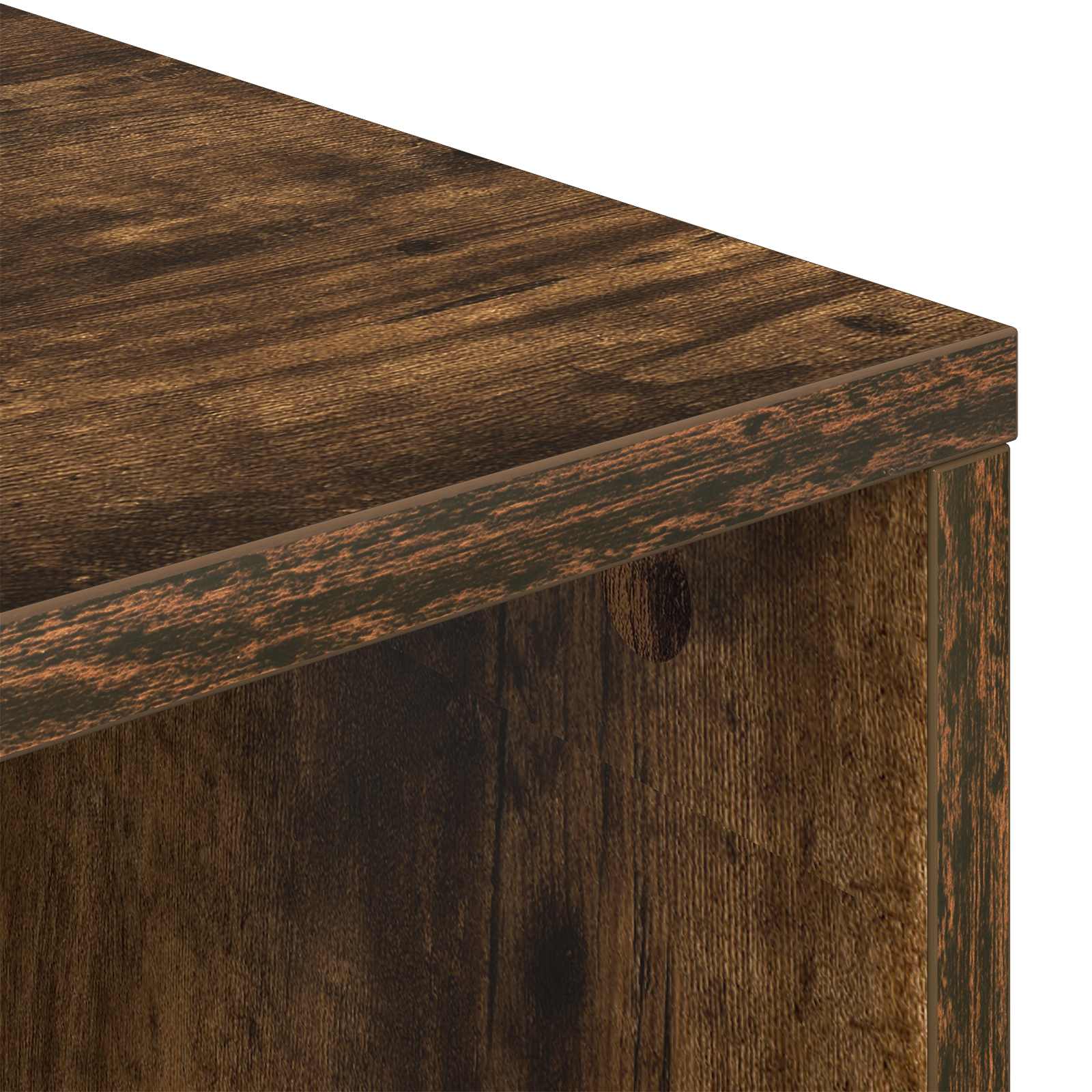 Sideboard mit Schubladen Geräucherte Eiche 73,5 x 24 x 69,5 cm
