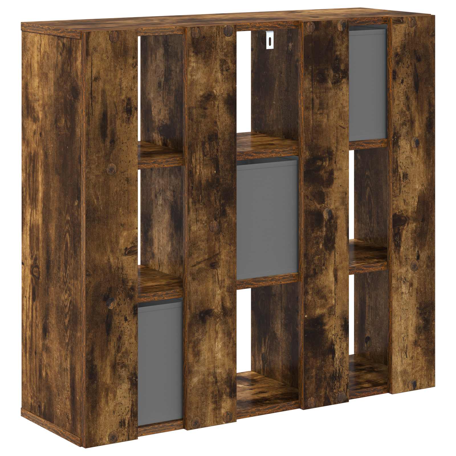 Sideboard mit Schubladen Geräucherte Eiche 73,5 x 24 x 69,5 cm