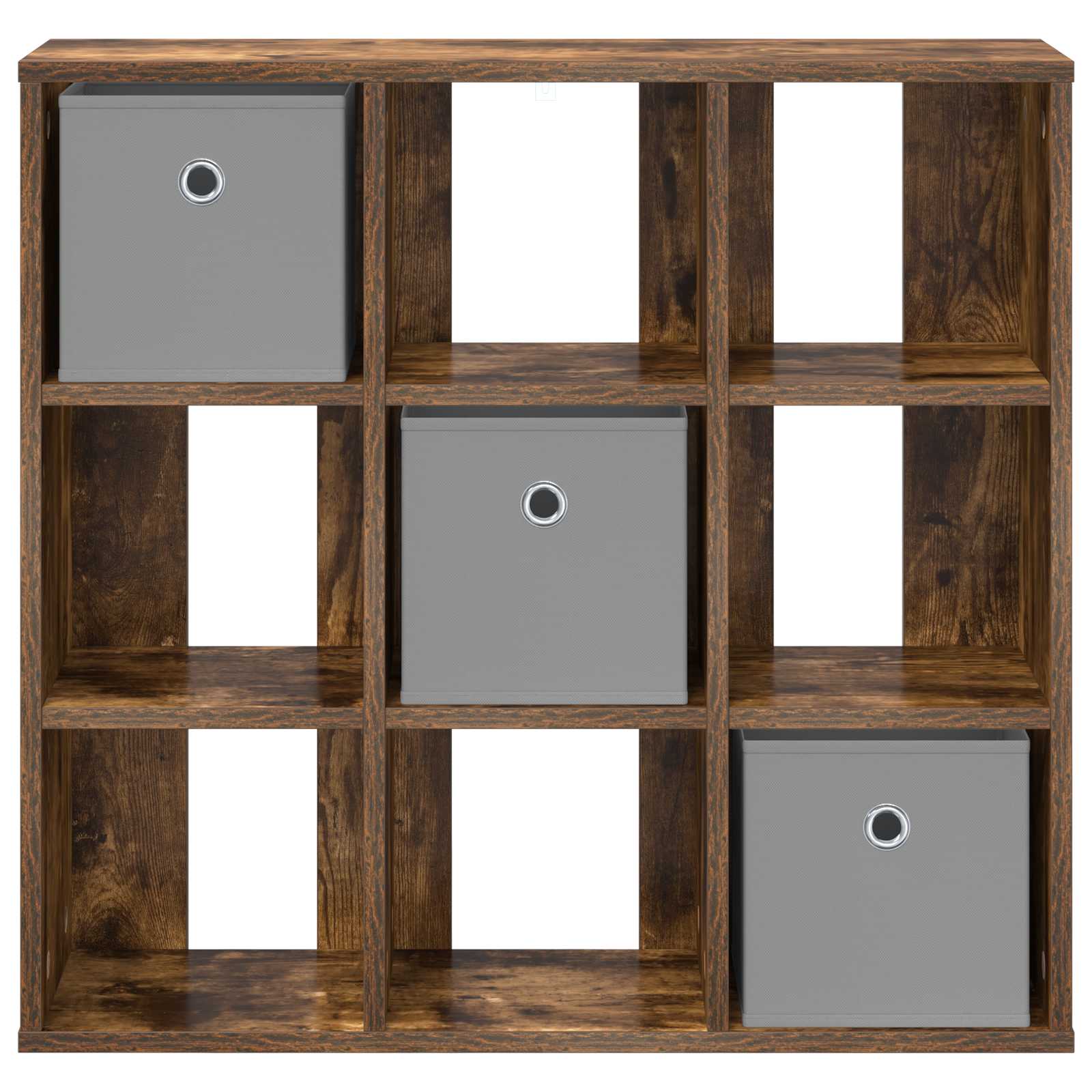 Sideboard mit Schubladen Geräucherte Eiche 73,5 x 24 x 69,5 cm