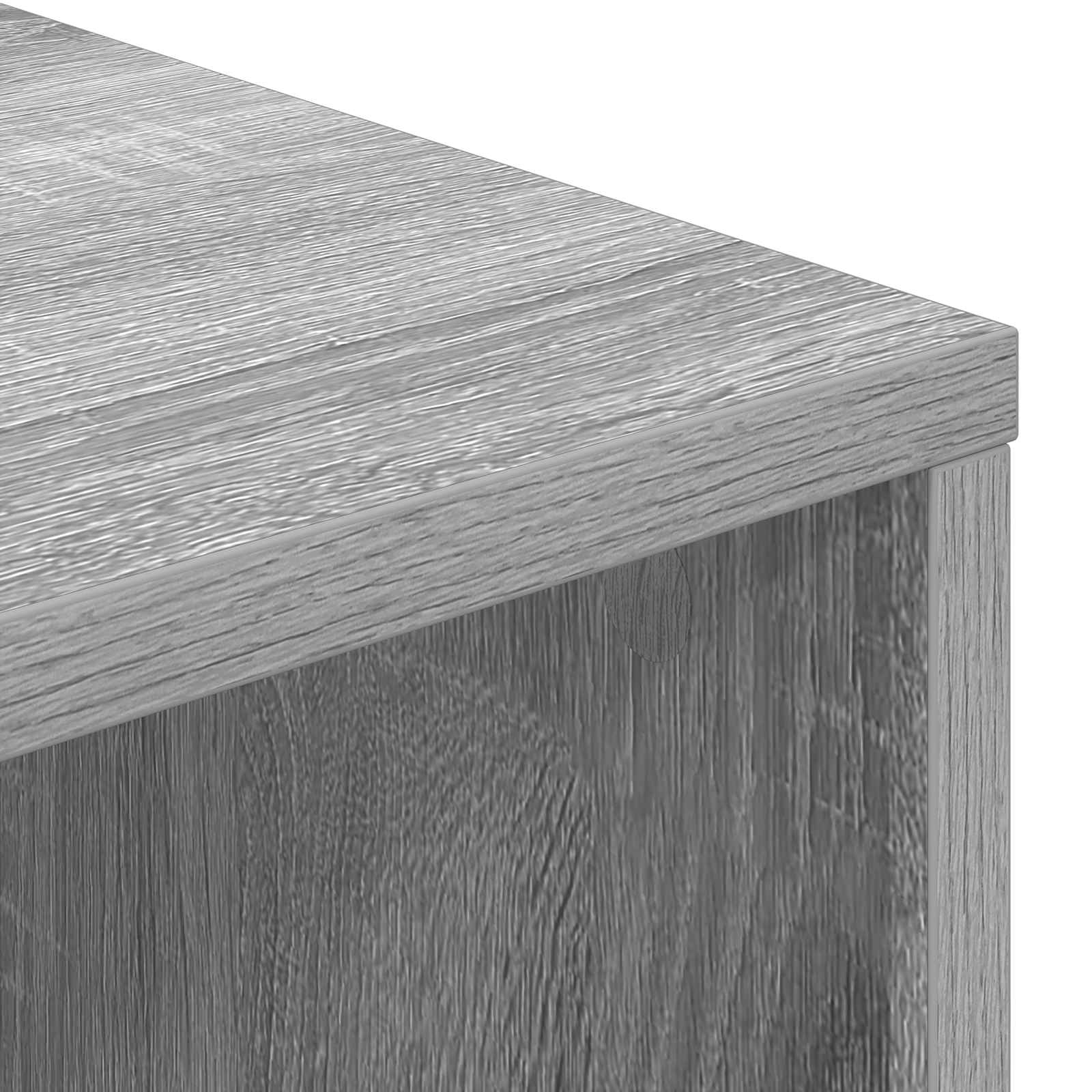 Sideboard mit Schubladen Graues Sonoma 73,5 x 24 x 69,5 cm