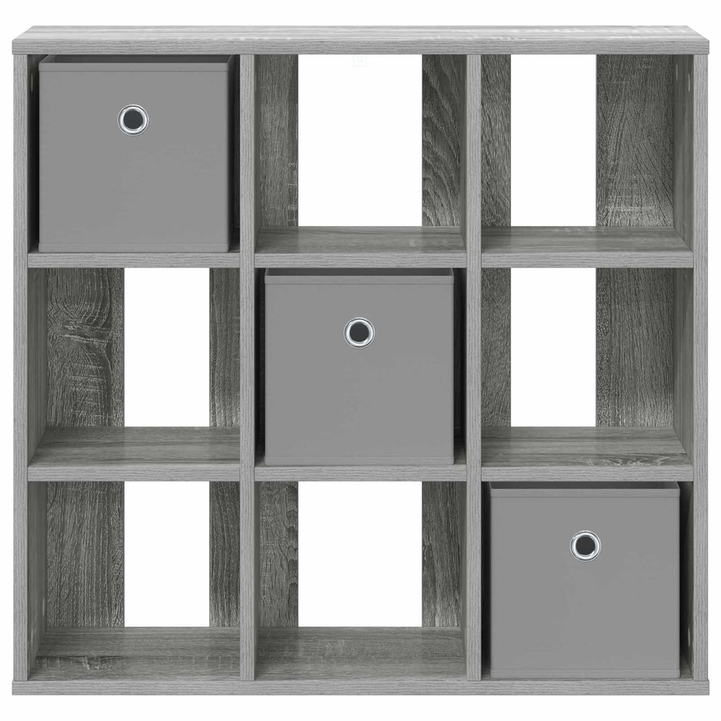 Sideboard mit Schubladen Graues Sonoma 73,5 x 24 x 69,5 cm