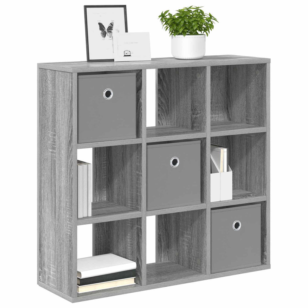 Sideboard mit Schubladen Graues Sonoma 73,5 x 24 x 69,5 cm