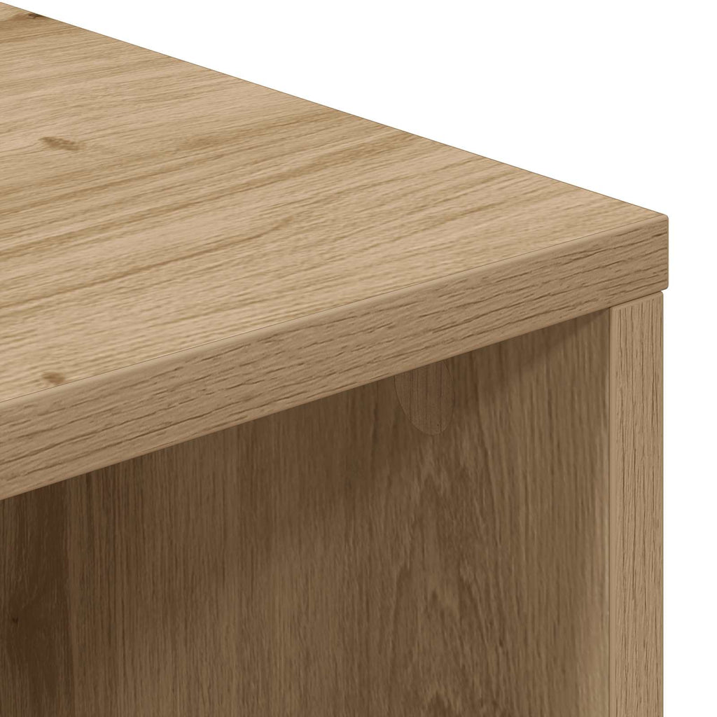 Sideboard mit Schubladen Artisan-Eiche 73,5 x 24 x 69,5 cm
