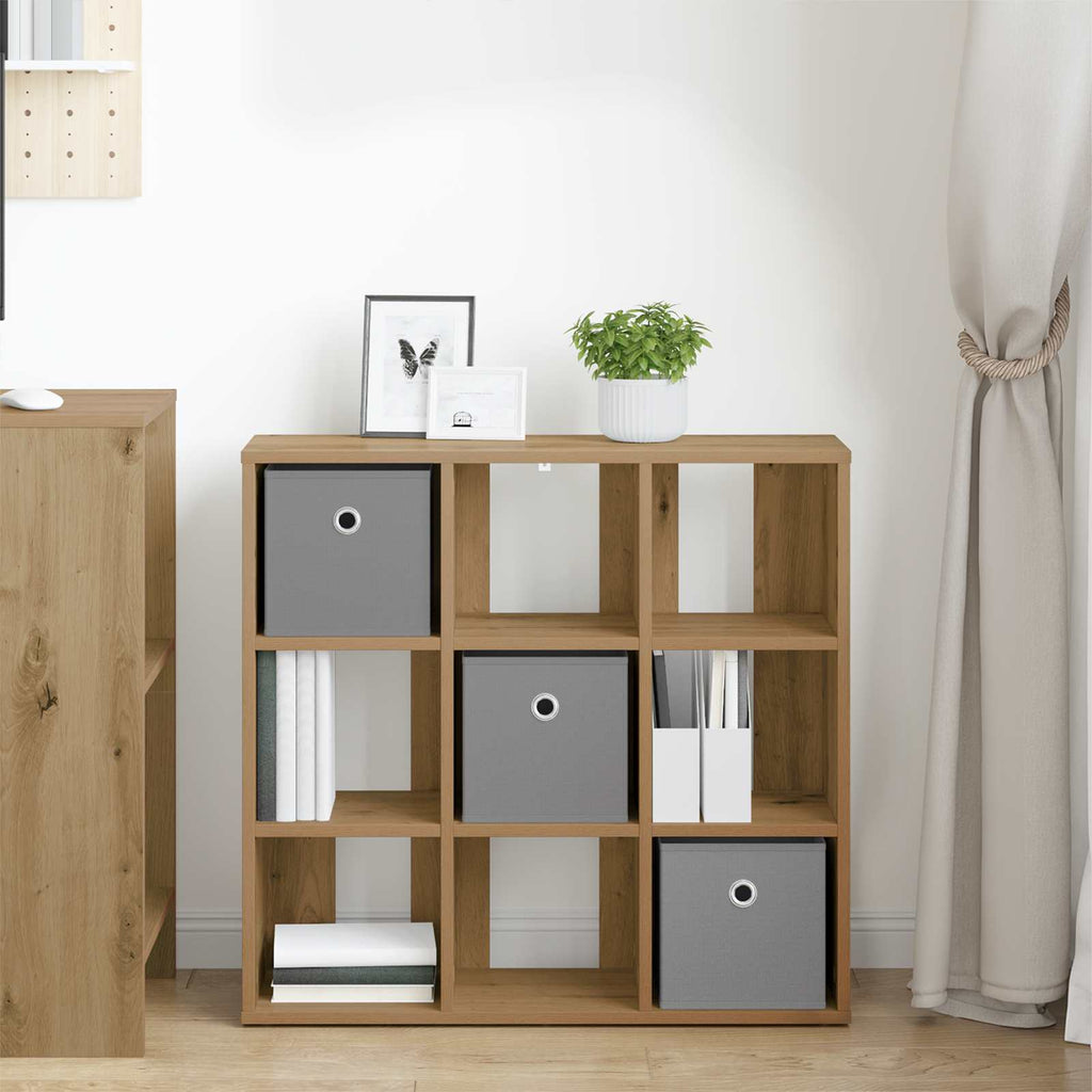Sideboard mit Schubladen Artisan-Eiche 73,5 x 24 x 69,5 cm