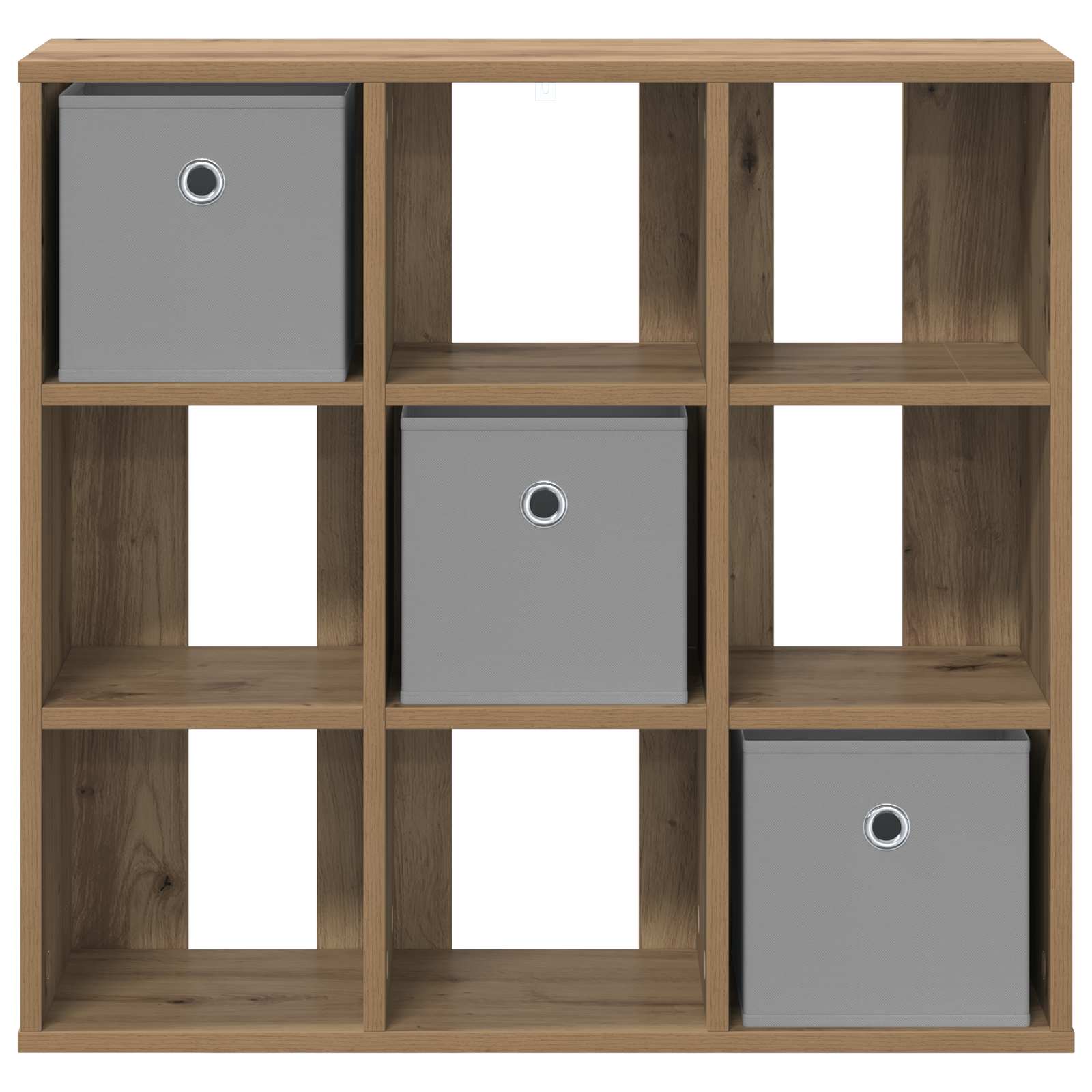 Sideboard mit Schubladen Artisan-Eiche 73,5 x 24 x 69,5 cm