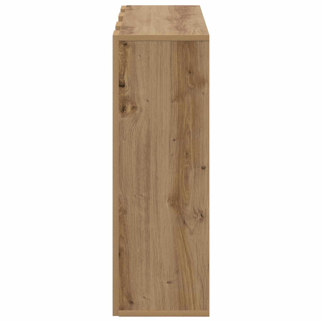 Sideboard mit Schubladen Artisan-Eiche 73,5 x 24 x 69,5 cm