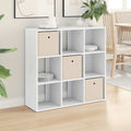 Sideboard mit Schubladen Weiß 88,5 x 29 x 84,5 cm