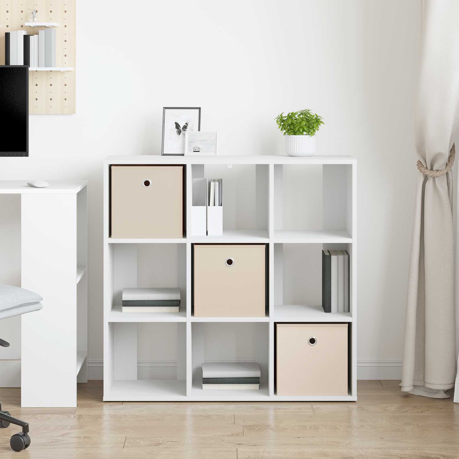 Sideboard mit Schubladen Weiß 88,5 x 29 x 84,5 cm