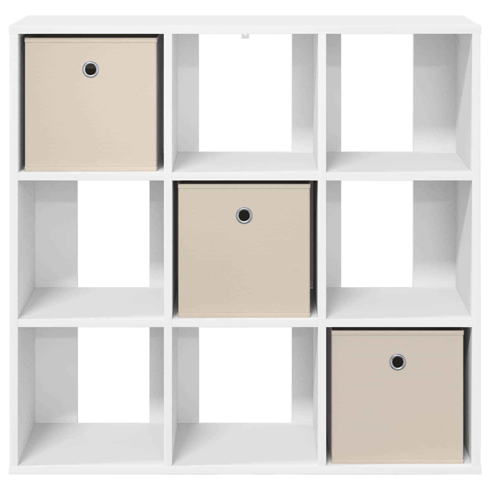 Sideboard mit Schubladen Weiß 88,5 x 29 x 84,5 cm
