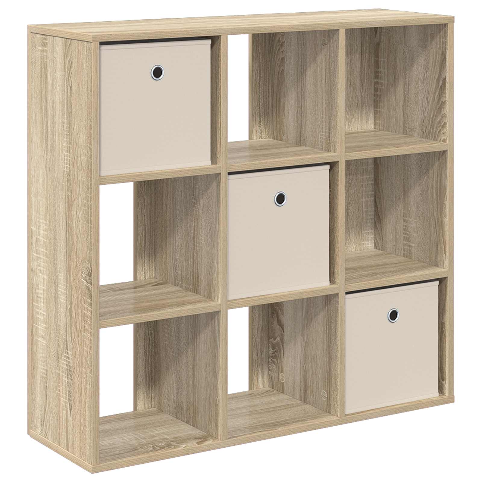 Sideboard mit Schubladen Sonoma-Eiche 88,5 x 29 x 84,5 cm