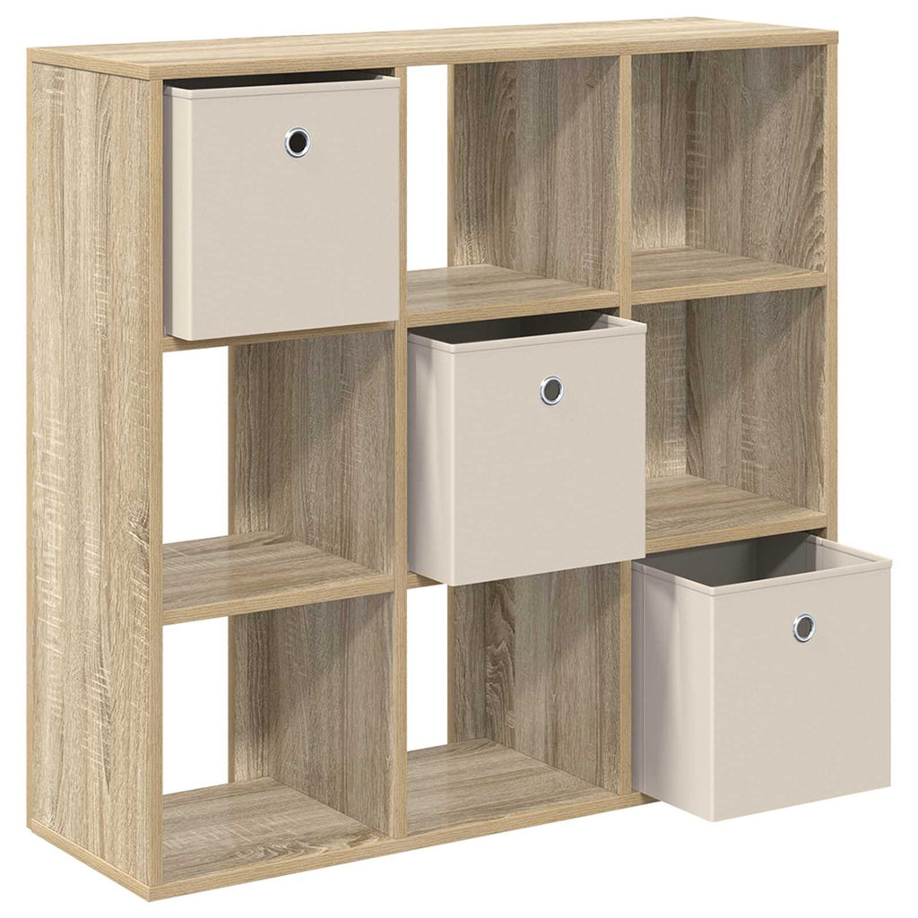 Sideboard mit Schubladen Sonoma-Eiche 88,5 x 29 x 84,5 cm