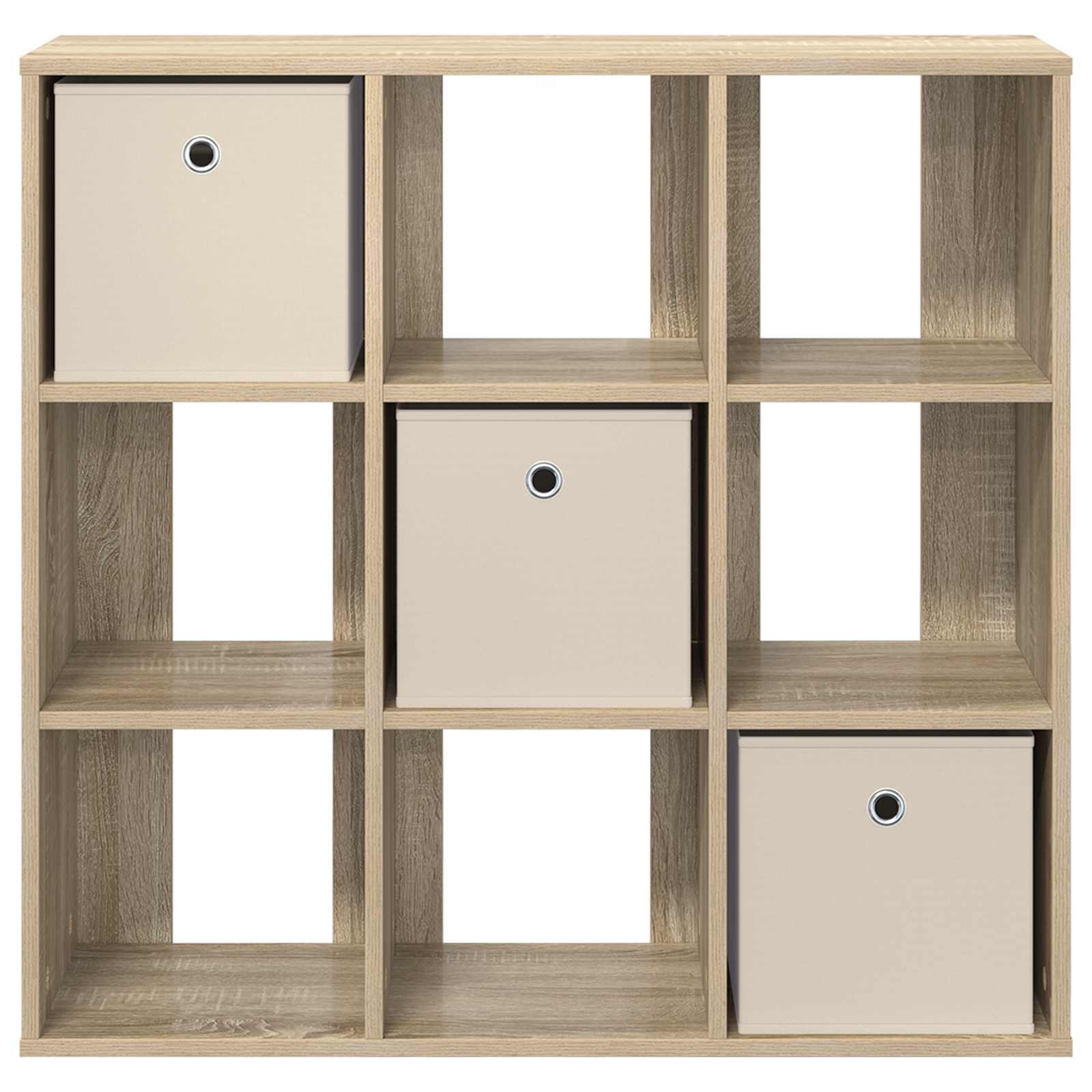 Sideboard mit Schubladen Sonoma-Eiche 88,5 x 29 x 84,5 cm