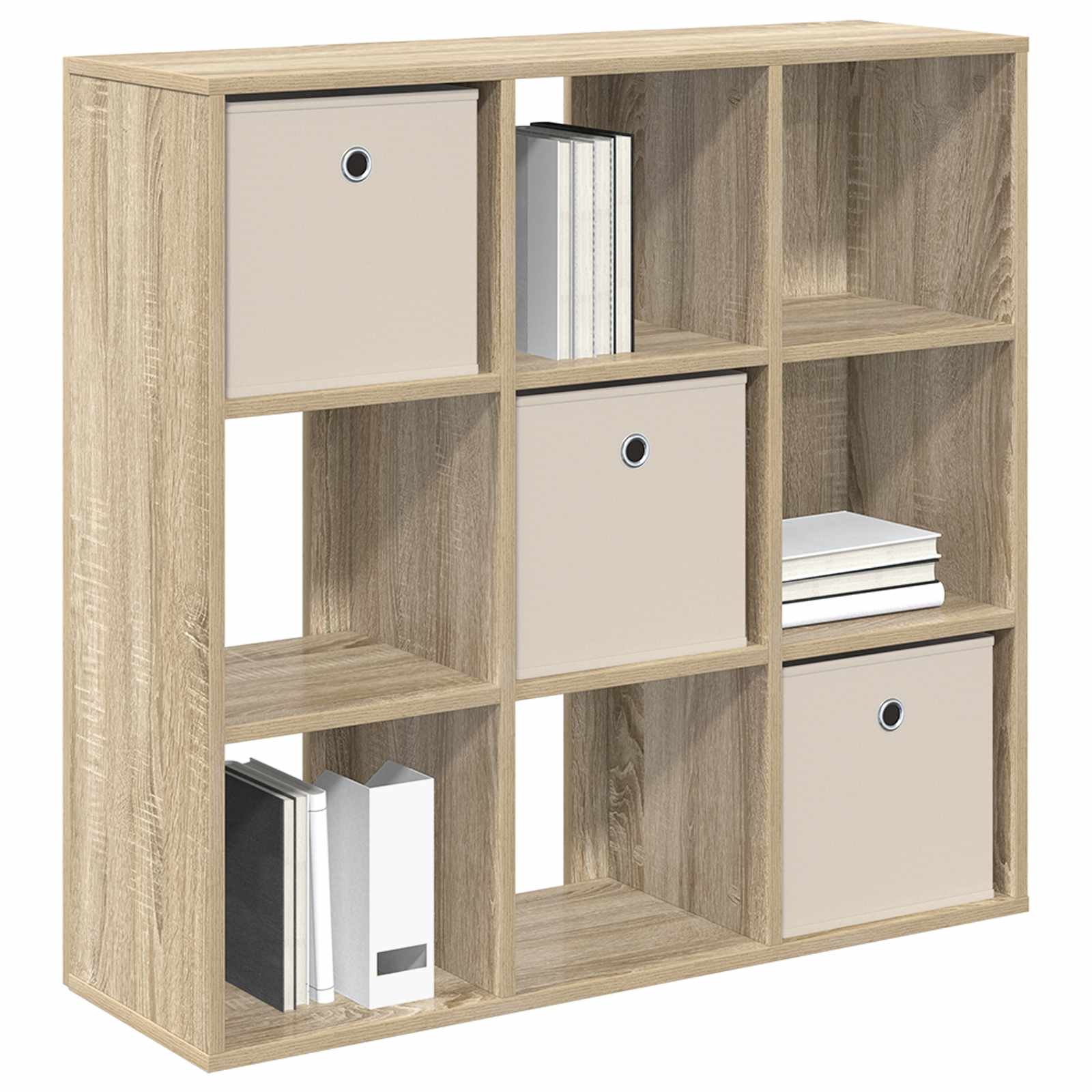 Sideboard mit Schubladen Sonoma-Eiche 88,5 x 29 x 84,5 cm