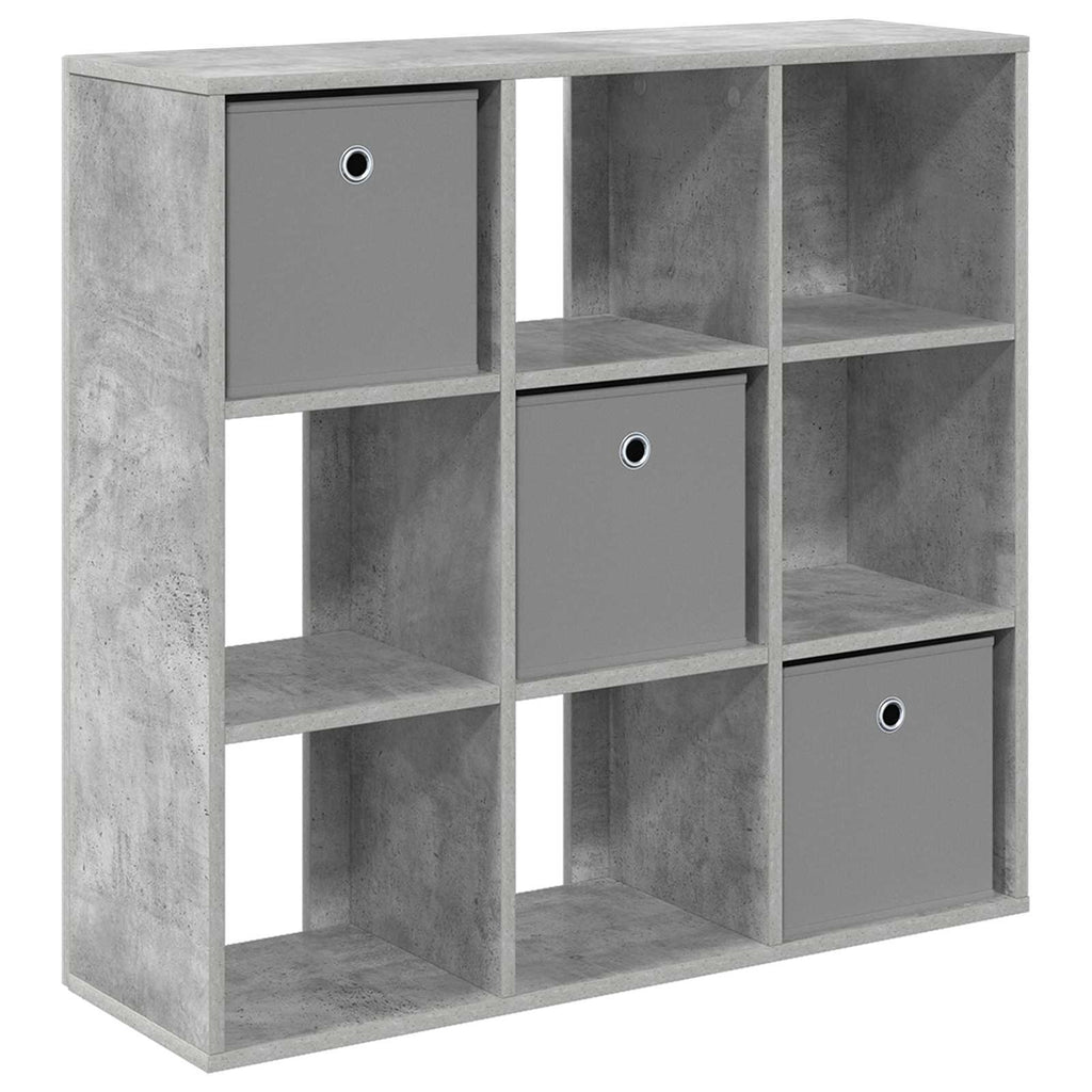 Sideboard mit Schubladen Beton Grau 88,5 x 29 x 84,5 cm
