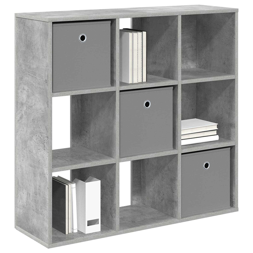 Sideboard mit Schubladen Beton Grau 88,5 x 29 x 84,5 cm