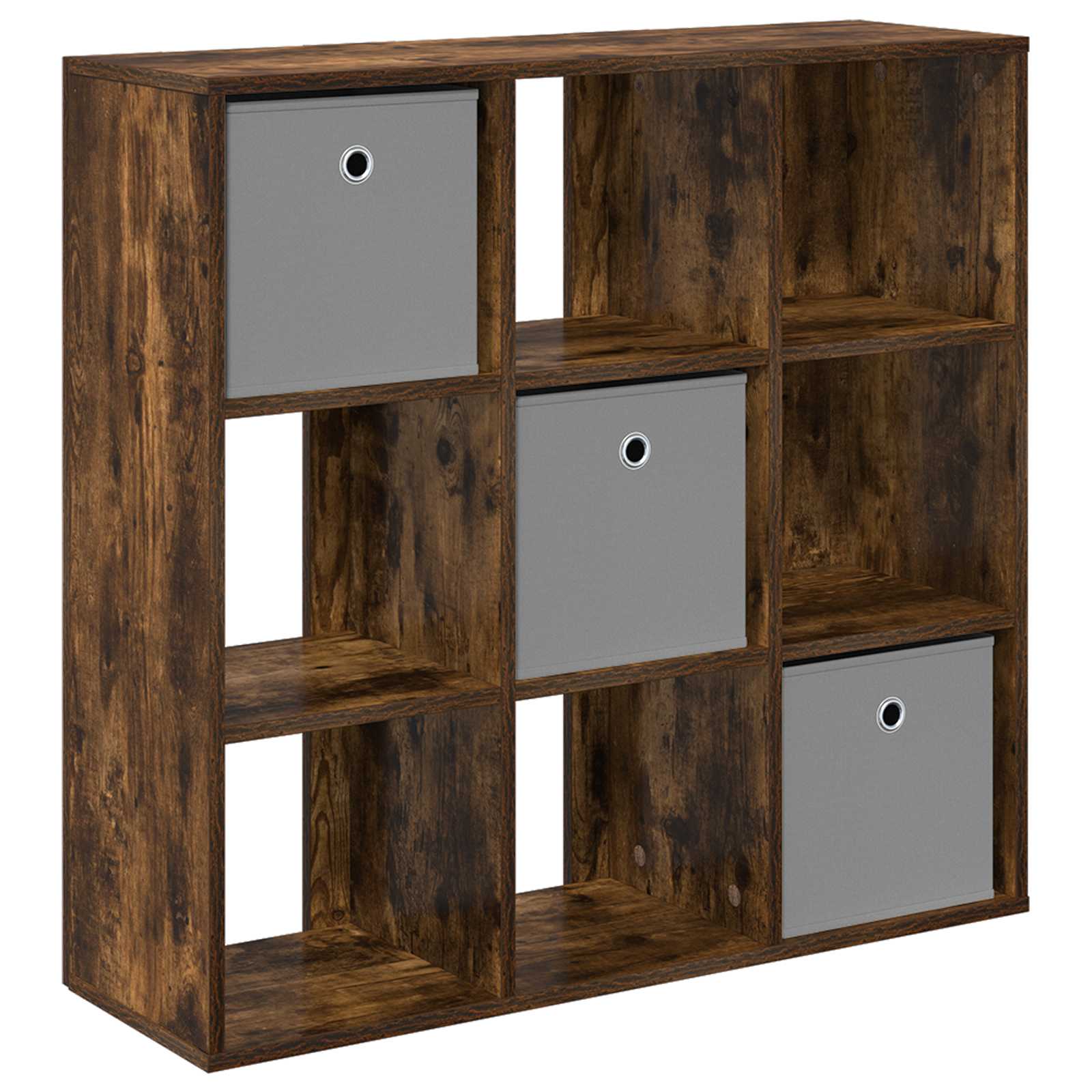 Sideboard mit Schubladen Geräucherte Eiche 88,5 x 29 x 84,5 cm