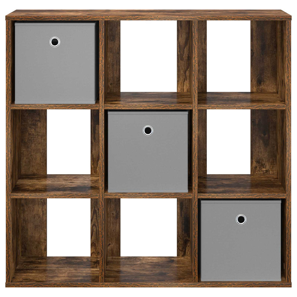 Sideboard mit Schubladen Geräucherte Eiche 88,5 x 29 x 84,5 cm